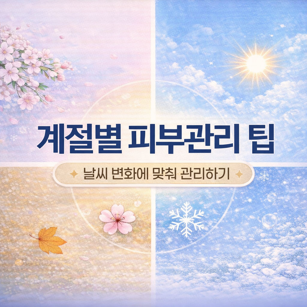 계절별 피부관리 – 스킨케어 가이드