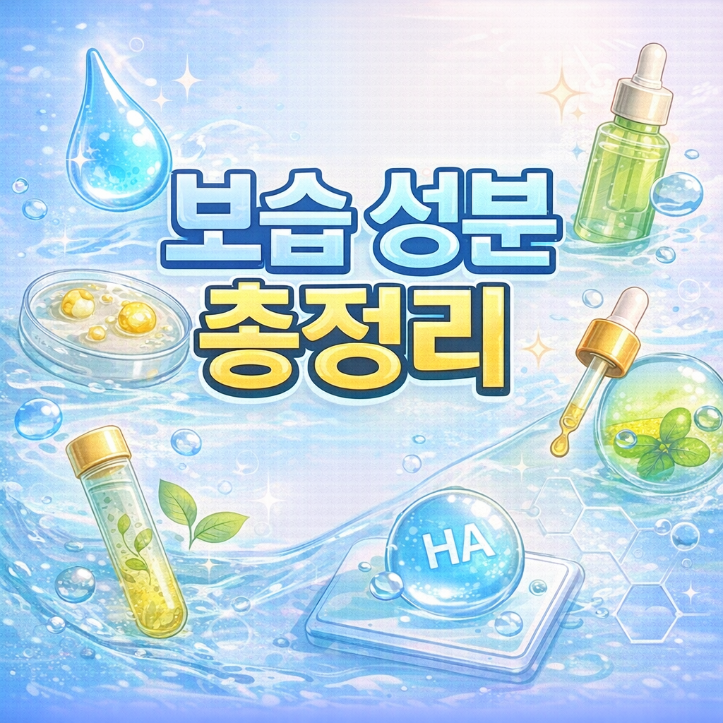 화장품 성분 분석 – 1. 보습 성분 정리