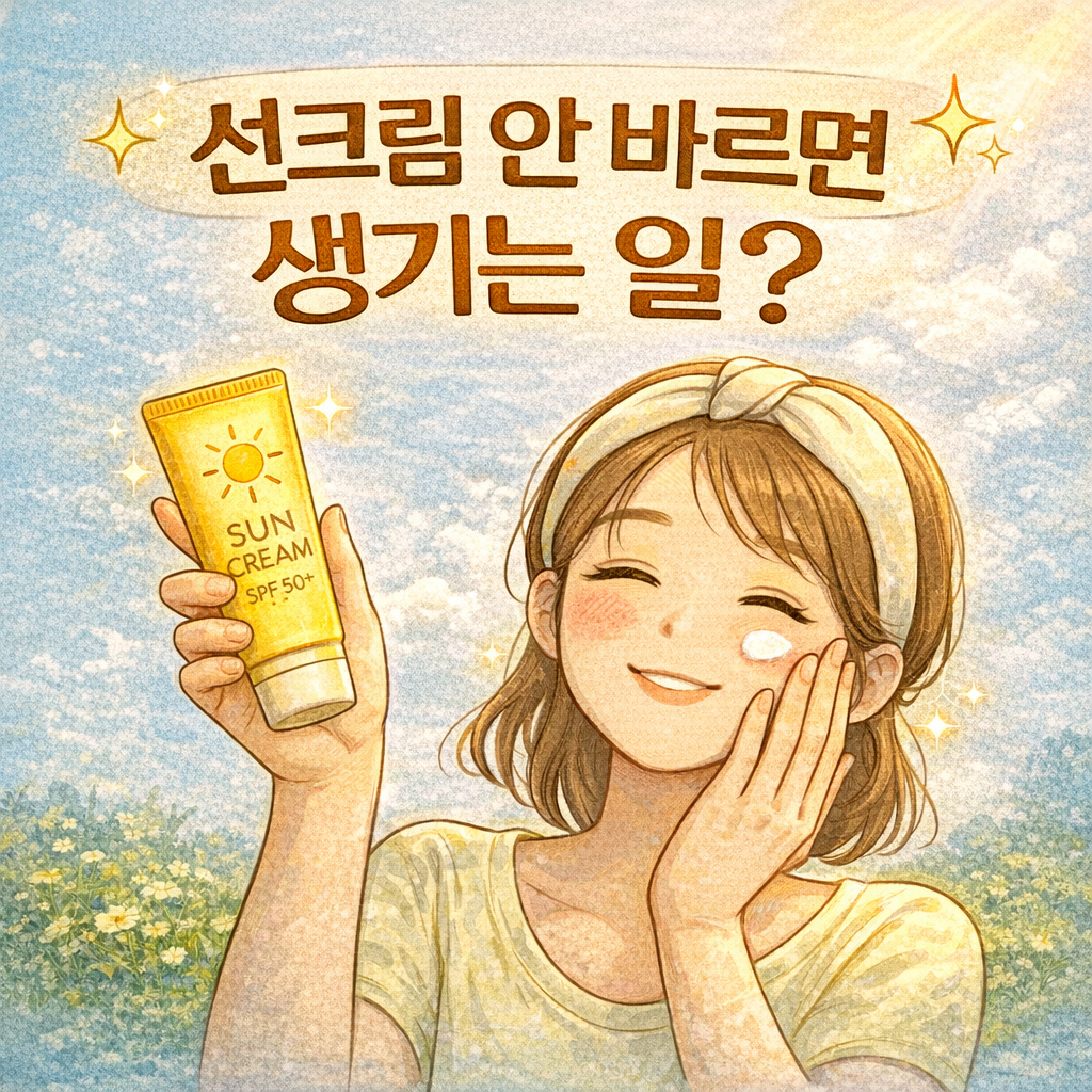 자외선 차단제 꼭 발라야 하는 이유